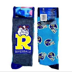Riverdale Crew Socks Mens Womens Bulldogs Archie Comics Novelty Gift Netflix